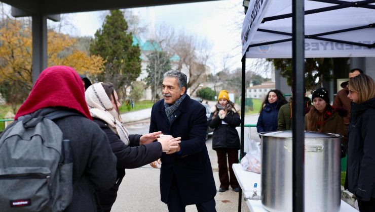 Gemlik’te sınav haftasına sıcak bir mola