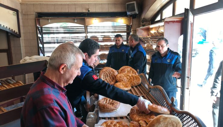 Gemlik’te Ramazan pidesine sıkı markaj
