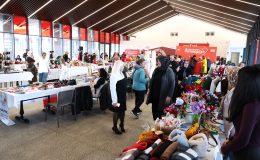 El emeği ürünler Osmangazi Meydanı’nda sergilendi