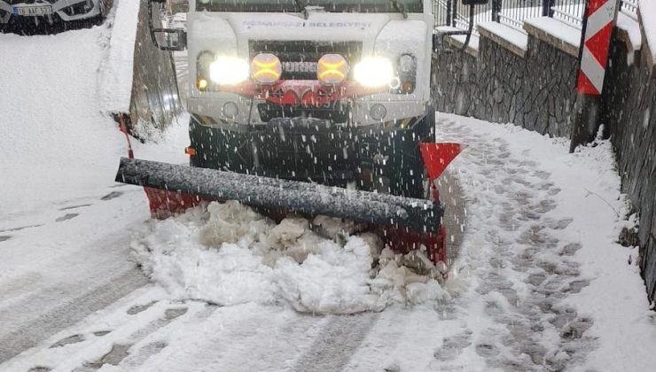 Osmangazi’de kar ve buzlanmaya karşı hızlı müdahale