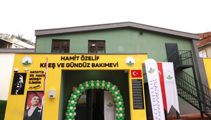 Osmangazi’de eğitim seferberliği: Beşinci kreş Küplüpınar’da açıldı