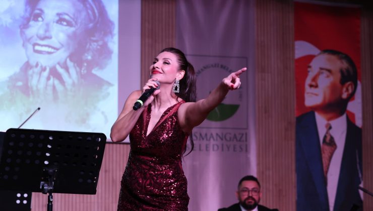 Osmangazi’de Müzeyyen Senar’ın şarkıları yankılandı