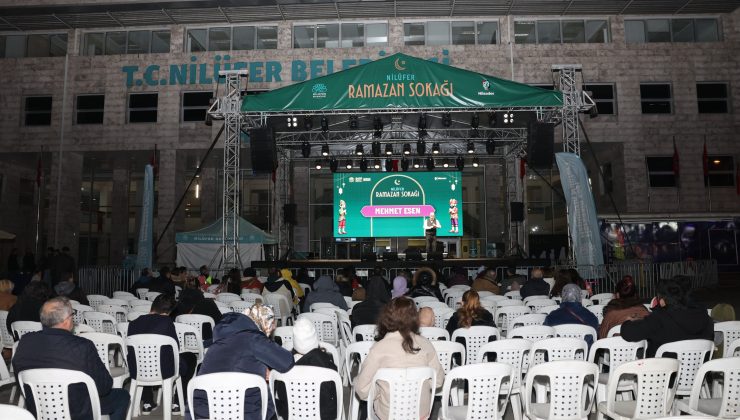 Nilüfer Ramazan Sokağı kapılarını açtı