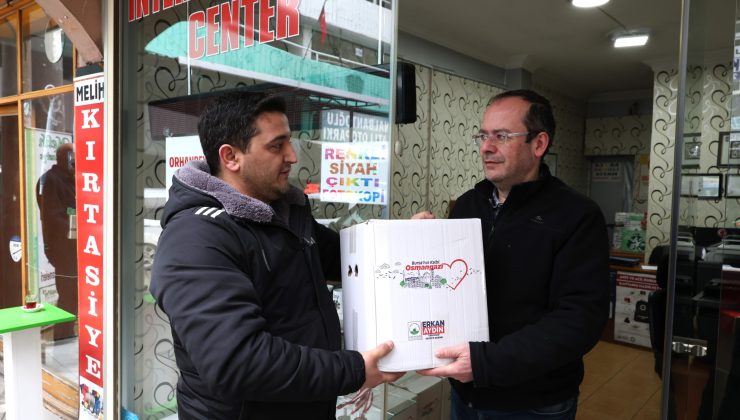 İhtiyaç sahibi ailelere Osmangazi Belediyesi’nden ramazan desteği