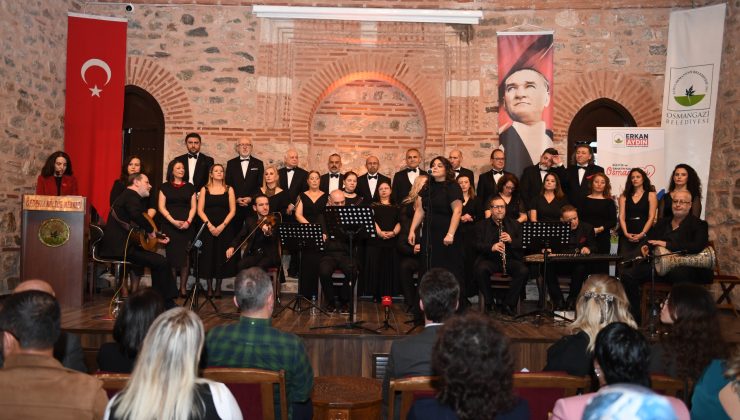 Ördekli Kültür Merkezi’nde sevgi dolu ezgiler