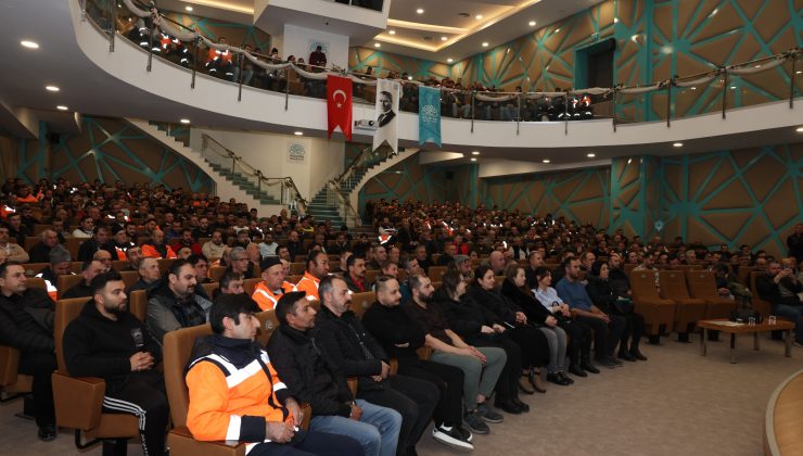 Saha personelinin talepleri Başkan Özdemir’e iletildi
