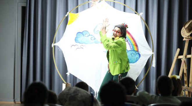 Çocuklar hem eğlendi hem bilinçlendi