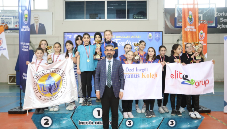 İnegöl’de 45 okul takımı tırmanışta yarıştı