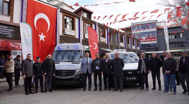 İznik Belediyesi hizmet filosunu iki yeni araçla güçlendirdi
