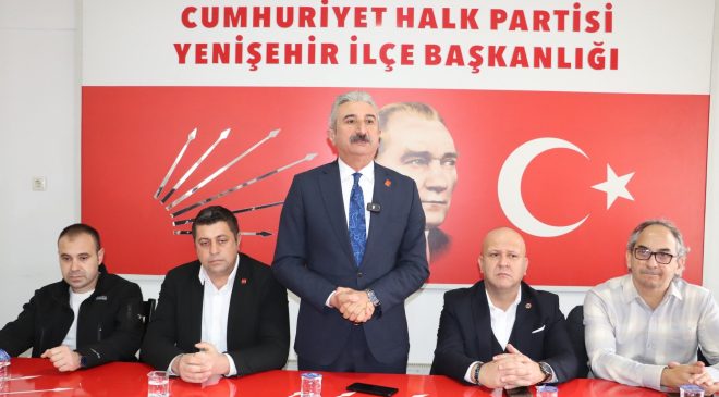 Yenişehir’de CHP’nin saha programı tamamlandı