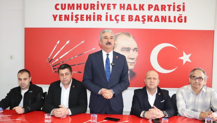 Yenişehir’de CHP’nin saha programı tamamlandı