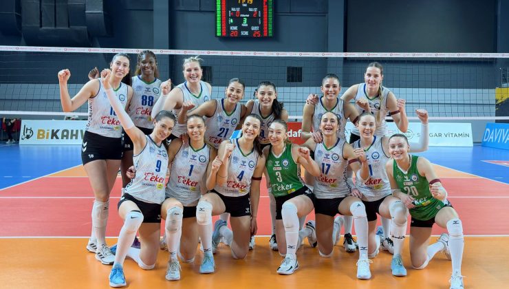 Nilüfer Belediyespor Eker ligdeki 14. galibiyetini aldı
