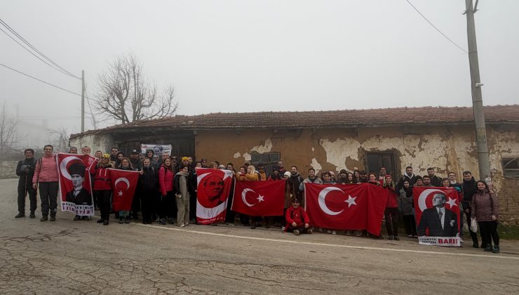 Nilüfer’de Çanakkale Zaferi için 8,5 km’lik doğa yürüyüşü