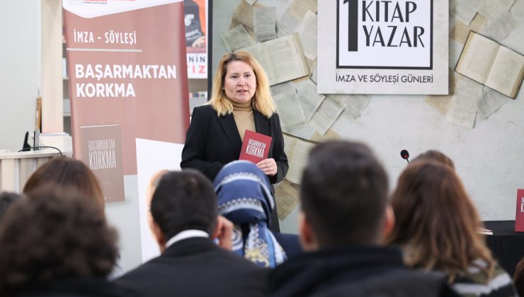 1 Kitap 1 Yazar etkinliğinde kişisel gelişim vurgusu