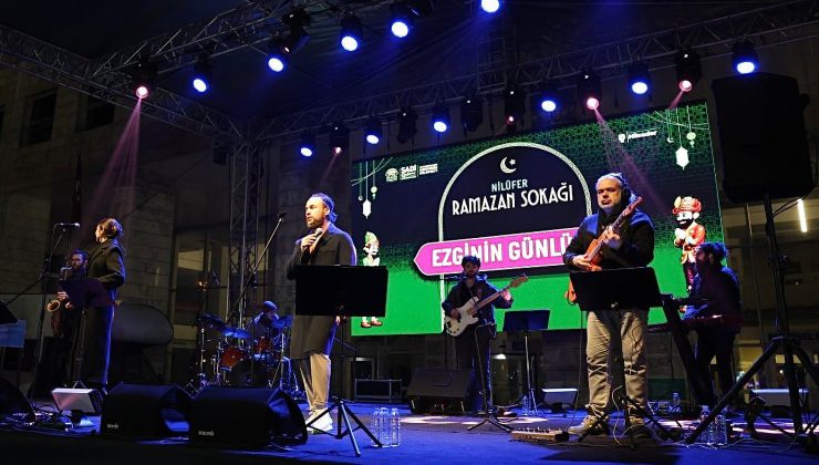 Nilüfer’de Ramazan akşamına Ezginin Günlüğü damgası
