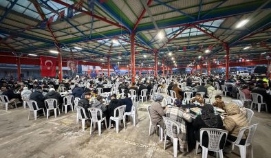 Gönül sofraları Kahramanlar ve Aileleri için kuruldu