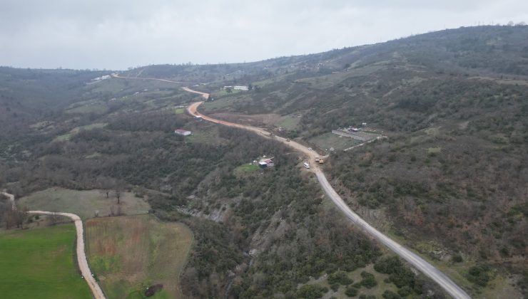 Kestel’de 10 kilometrelik yolda dönüşüm