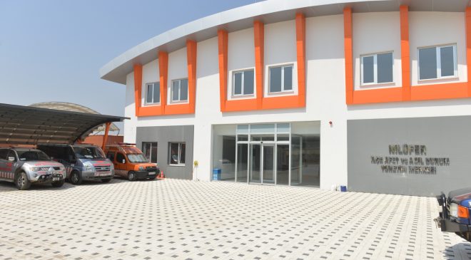 Deprem haftasında Nilüfer’de “çök-kapan-tutun” eğitimi