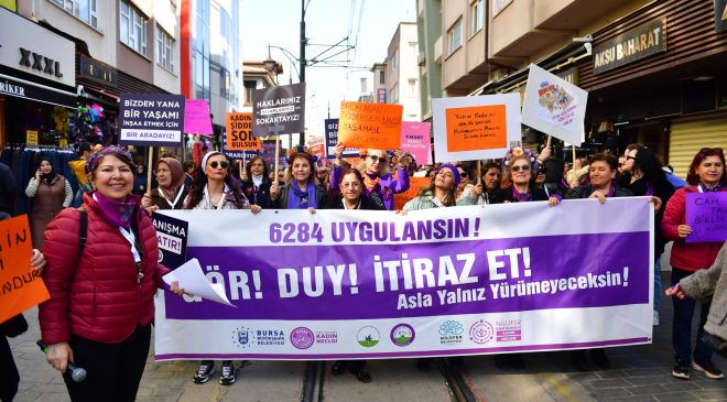 8 Mart’ta Cumhuriyet Caddesi’nde dayanışma yürüyüşü