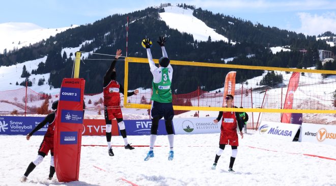 FIVB Kar Voleybolu Dünya Turu Bursa’da