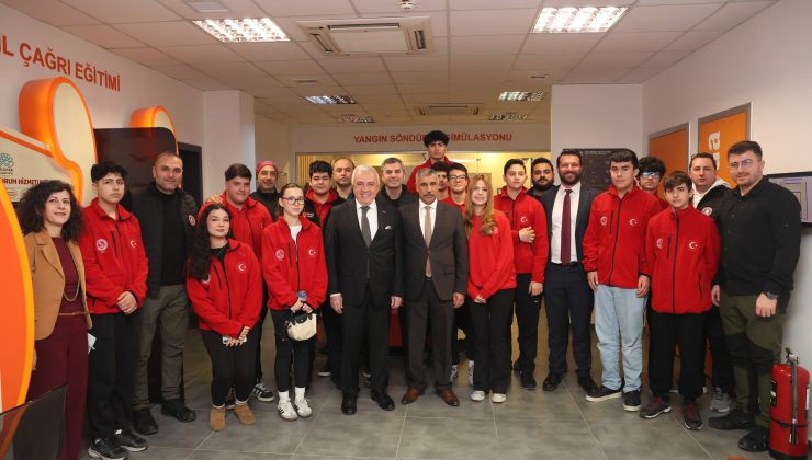 Nilüfer’de öğrencilerden öğrencilere afet eğitimi