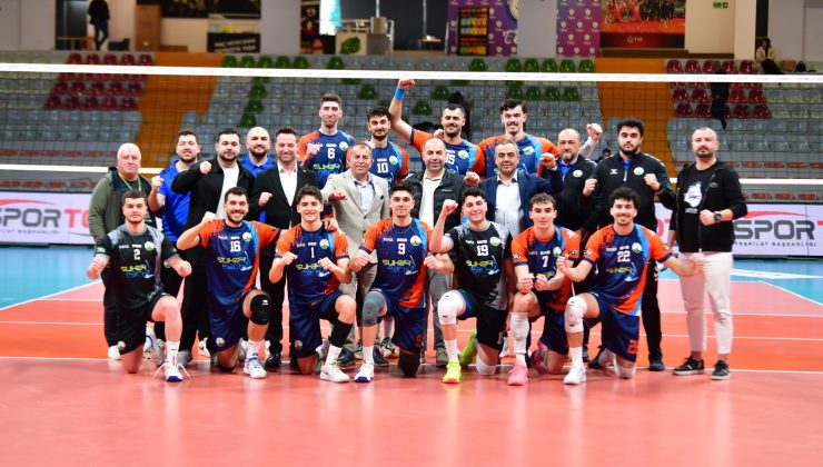 Osmangazi Belediyespor sahasında rakibini set vermeden geçti