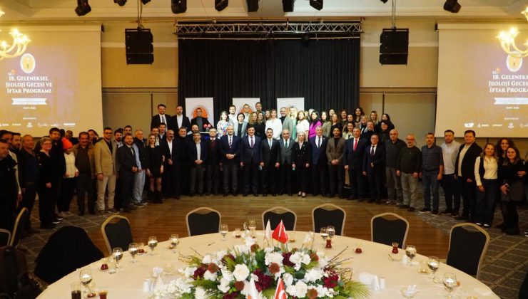 Jeoloji mühendisleri Bursa’da 18. iftar programında buluştu