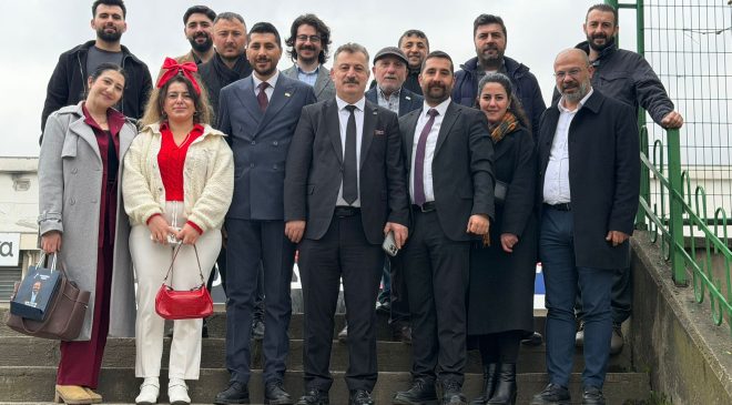 Anahtar Parti heyeti esnafın sorunlarını dinledi