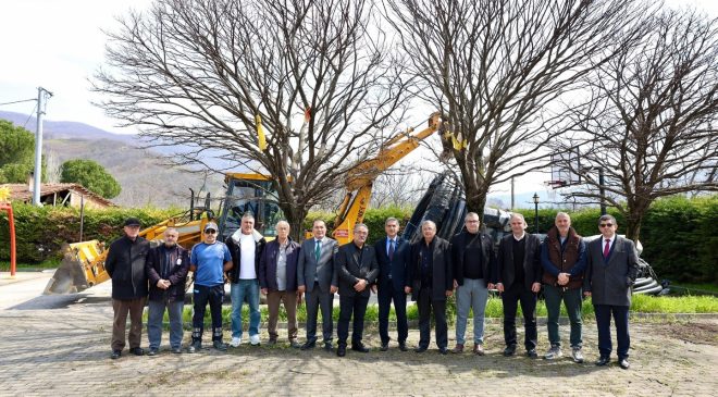 Gemlik’te zeytinlikler için yeni sulama sistemi