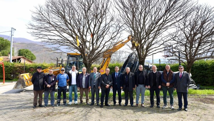 Gemlik’te zeytinlikler için yeni sulama sistemi