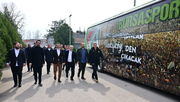 Yıldırım Belediyesi’nden Bursaspor altyapısına tam destek
