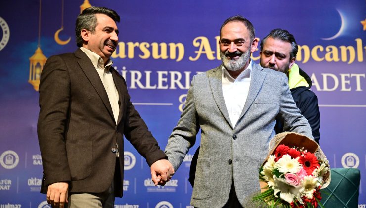 Yıldırım’da Ramazan’a şiirli gece