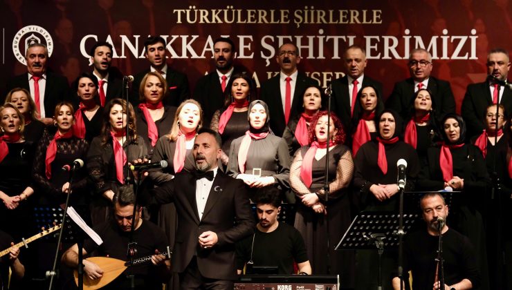 Çanakkale ruhu Yıldırım’da sahneye taşındı