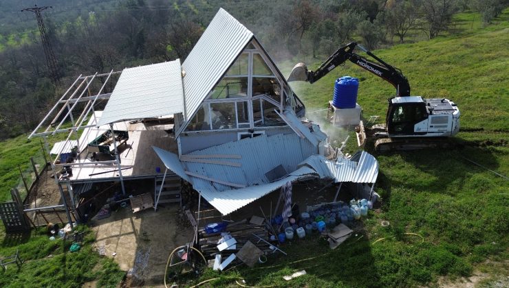 Tarım arazilerinde tavizsiz mücadele: İznik’te yıkımlar başladı