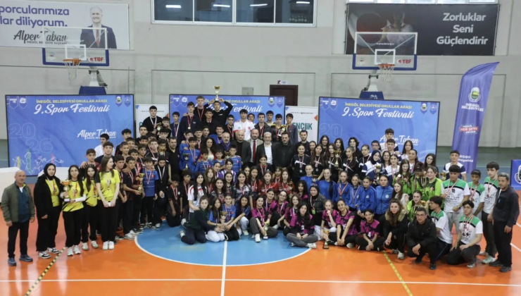 İnegöl’de genç atletler pisti ısıttı