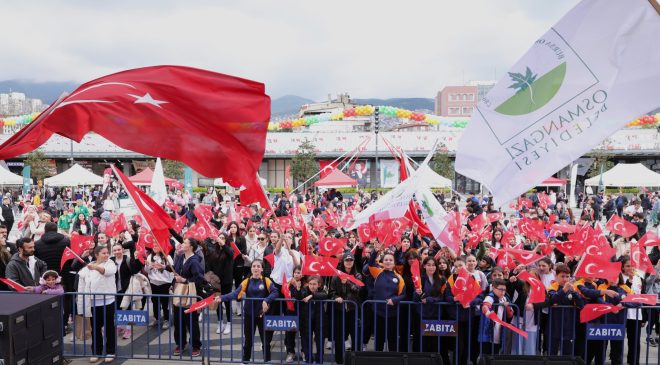 Çocuklar Osmangazi’de bayramın tadını çıkardı