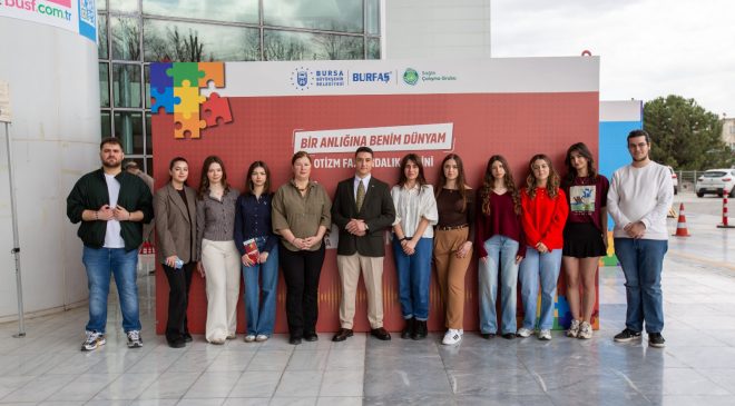 Bursa’da gençler otizmi yaşayarak öğrendi