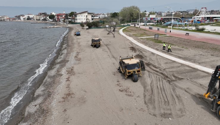 Bursa’nın kıyıları yaz öncesi yenileniyor