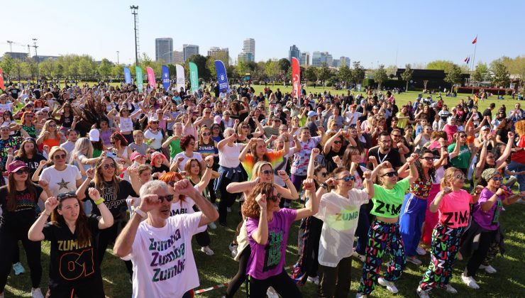 Hüdavendigar Kent Parkı’nda ritim ve sporun buluşması