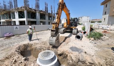 BUSKİ’den Küçükbalıklı’ya kanalizasyon ve yağmur suyu hattı