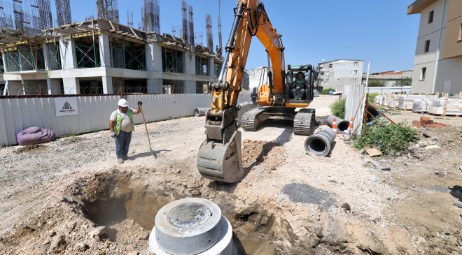 BUSKİ’den Küçükbalıklı’ya kanalizasyon ve yağmur suyu hattı
