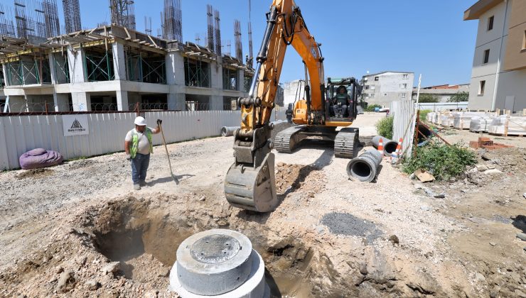 BUSKİ’den Küçükbalıklı’ya kanalizasyon ve yağmur suyu hattı