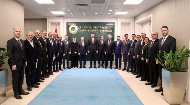 İnegöl projeleri Ankara’da ele alındı