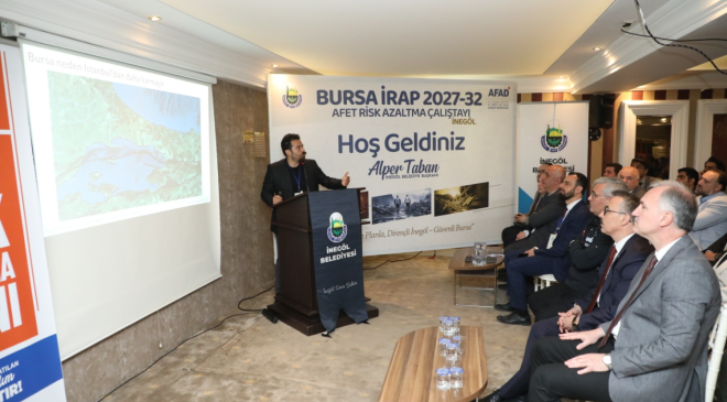 İnegöl’ün 2032 afet yol haritası belirlendi