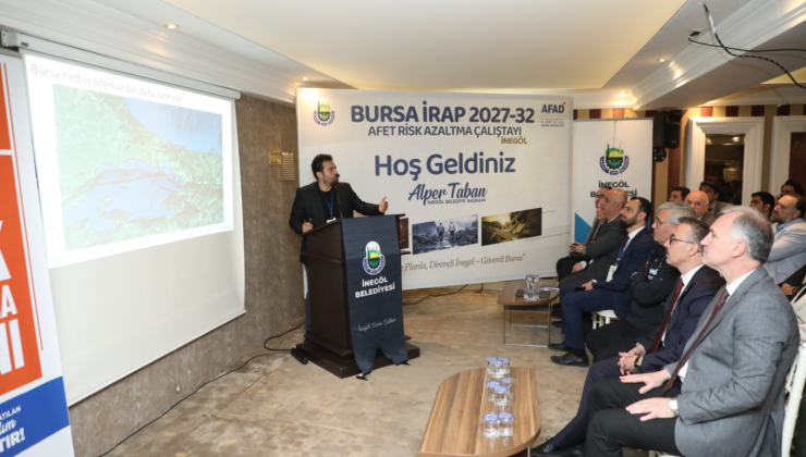 İnegöl’ün 2032 afet yol haritası belirlendi