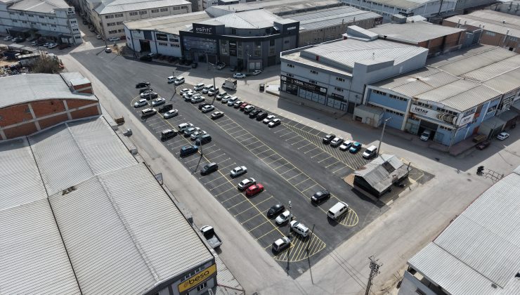 İnegöl’de sanayiye 127 araçlık yeni otopark