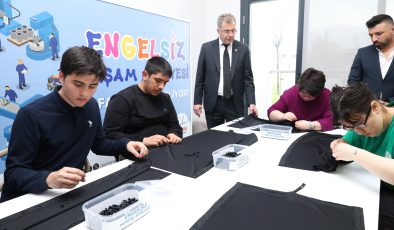 Engel tanımayan eller üretime katılıyor: Osmangazi’de Engelsiz Yaşam Atölyesi açıldı