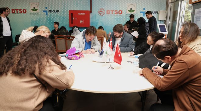 Osmangazi’de istihdam buluşmaları sürüyor