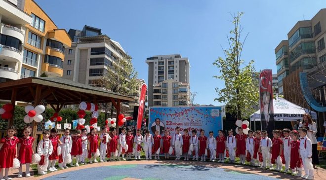 Nilüfer’de miniklerden anlamlı 23 Nisan kutlaması