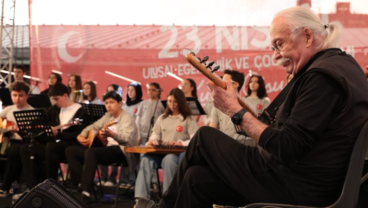 Osmangazi’de 23 Nisan rüzgarı: Cahit Berkay ve gençler aynı sahnede